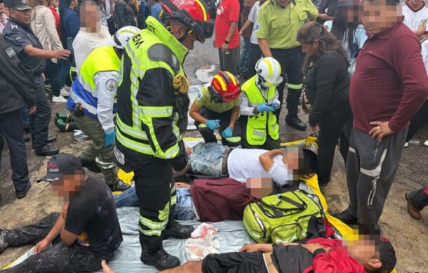 Rayo deja siete personas lesionadas durante fiesta patronal en Toluca