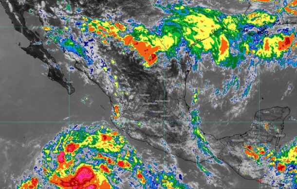 Pronostican lluvias fuertes y granizo en gran parte del país