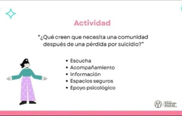 Capacitan a servidores públicos de Jalisco en prevención del suicidio