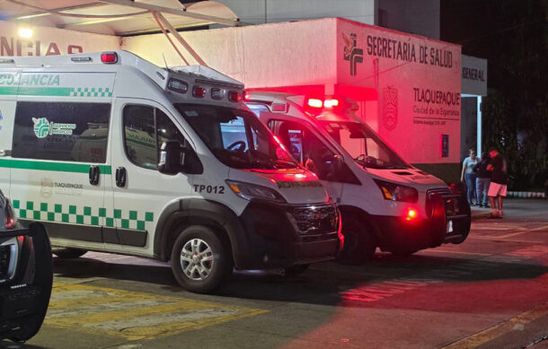 Joven resulta herido de bala durante reunión en Tlaquepaque