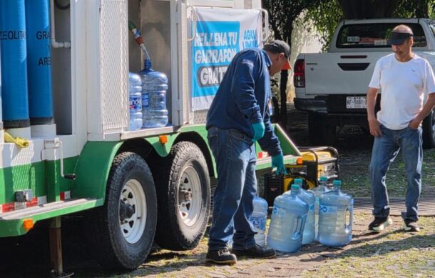 Vecinos de Unidad Modelo reportan mejora gradual en la calidad del agua