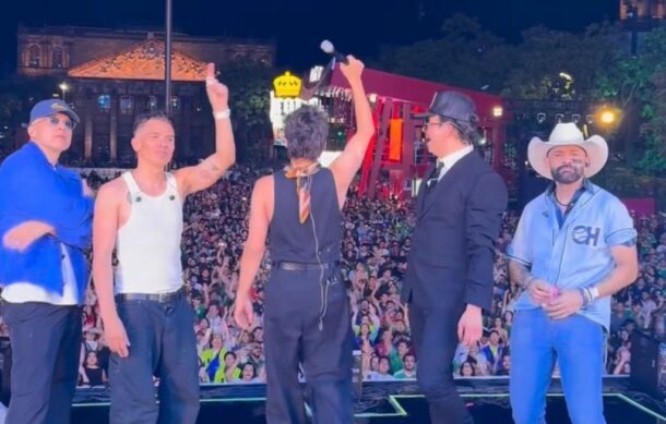 Cuca y Kinky cierran la fiesta mundialista en Guadalajara