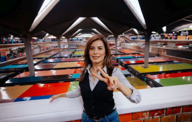 Mural monumental se convierte en nuevo atractivo del Mercado San Juan de Dios