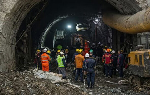 Concluye rescate en India; suman 25 muertos por colapso de túnel