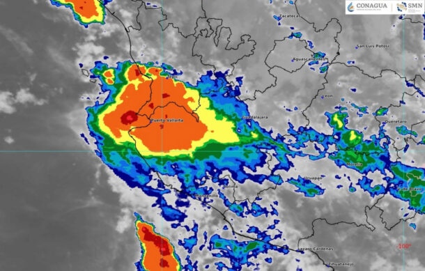 Prevén lluvias fuertes este martes en Guadalajara